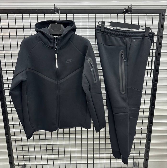 Nike Tech Fleece - Мъжки Екипи Анцузи Комплект Горнище Долнище