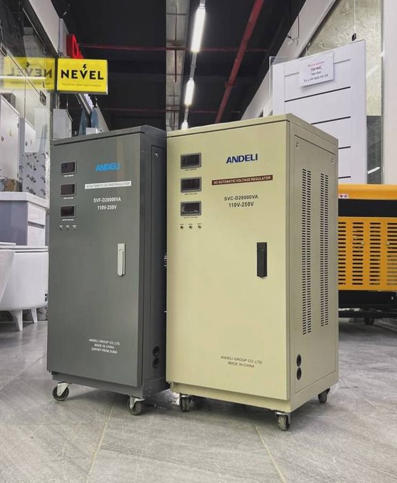 Стабилизатор напряжения Andeli Stabilizator 

Мощность: 20000 VA