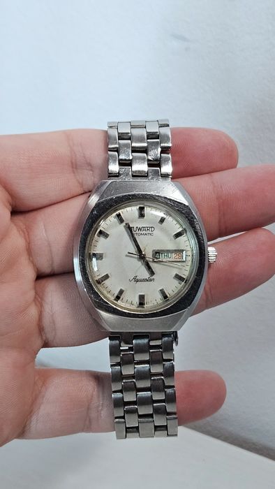 Ceas Duward Aquastar Day Date Automatic