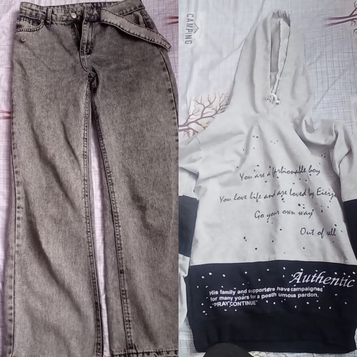 Продам джинсы, худи 9000
