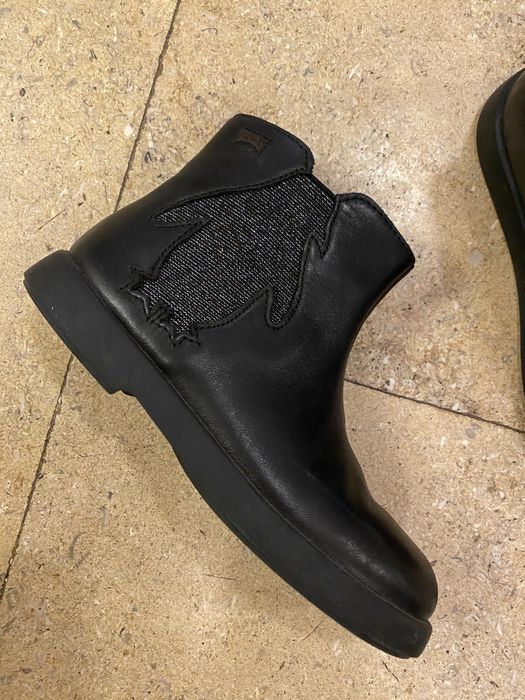 Ghete/cizme fete Campers de piele, mărime 29