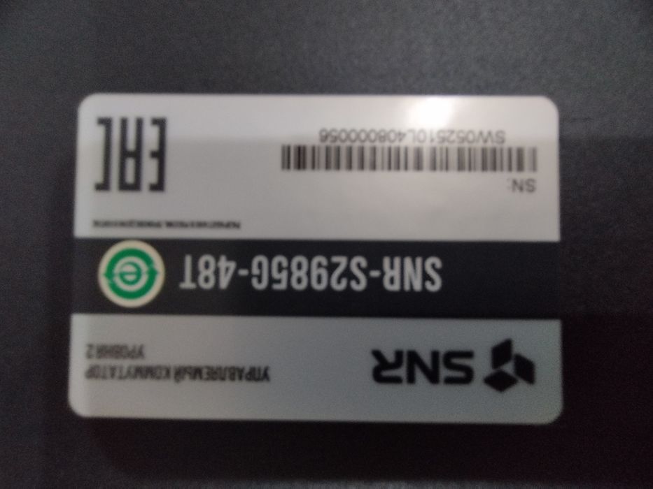 Продам 48 и 24 портовый управляемый коммутатор SNR-S2985G-48T в отличн