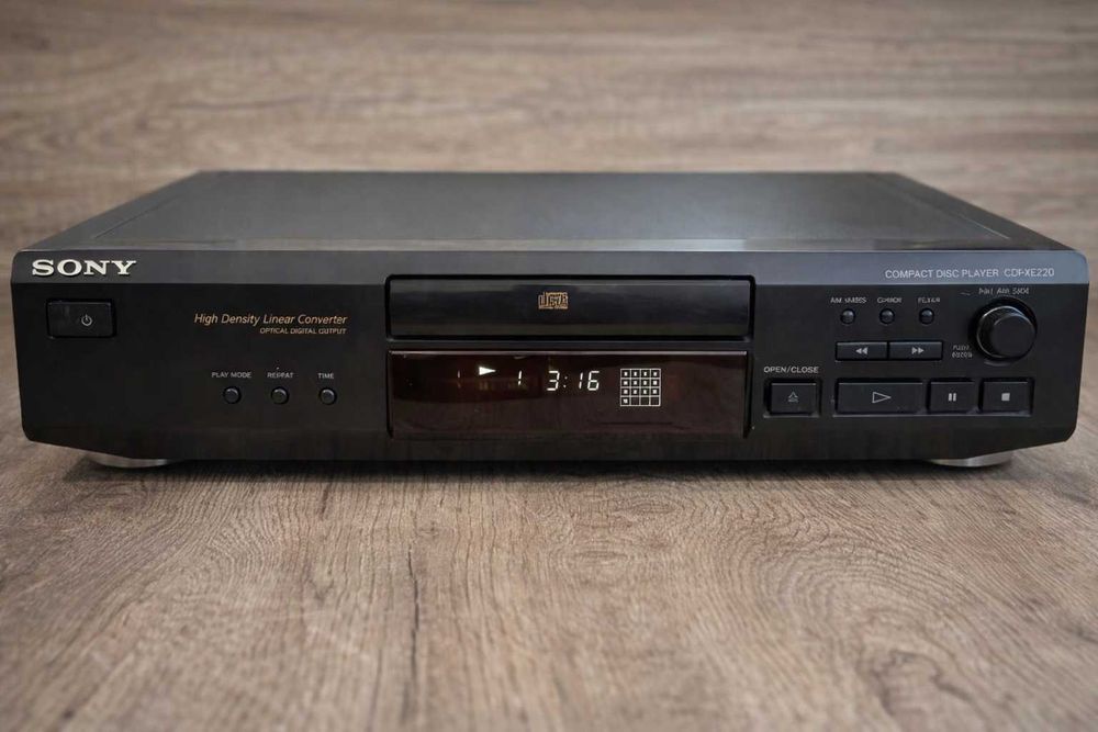 Sony CDP-XE220 CD Player – Optical Out, High Density DAC