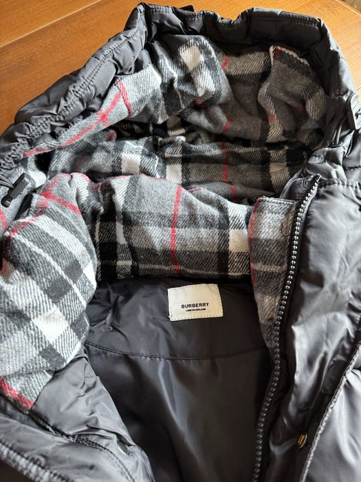 Geaca Burberry Model Carouri Calitate Top cu Puf