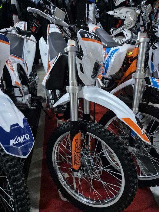 Motocicleta cross enduro offroad Kayo T2 250CC 4T (ROTI 21" - 18")