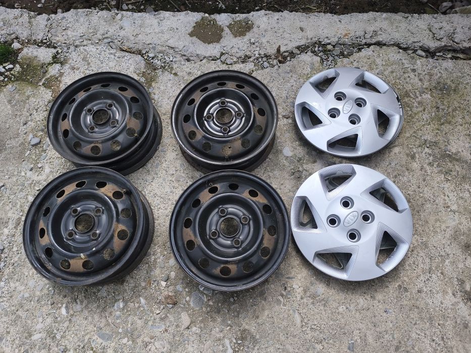 Jante otel 4x100 r13  +Capace Kia