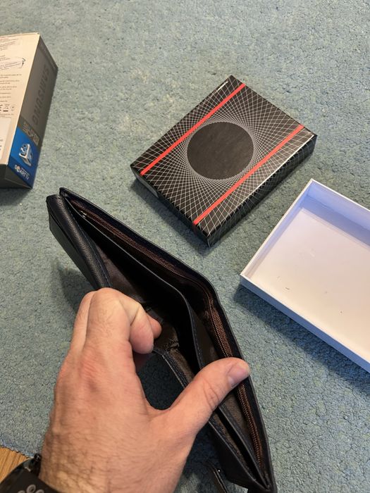 Portofel de piele barbatesc