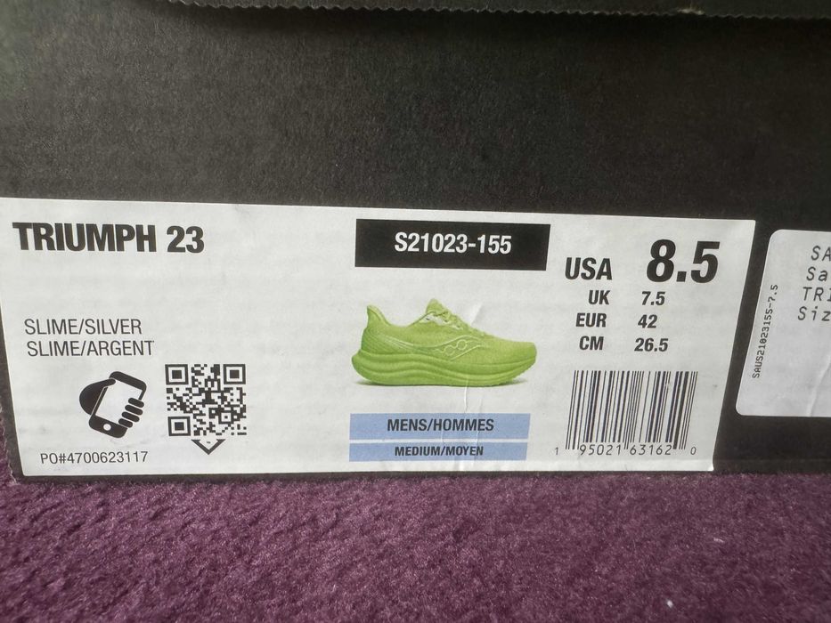 Saucony Thriumph 23 Marime 42 ! Noi, in cutie !!!