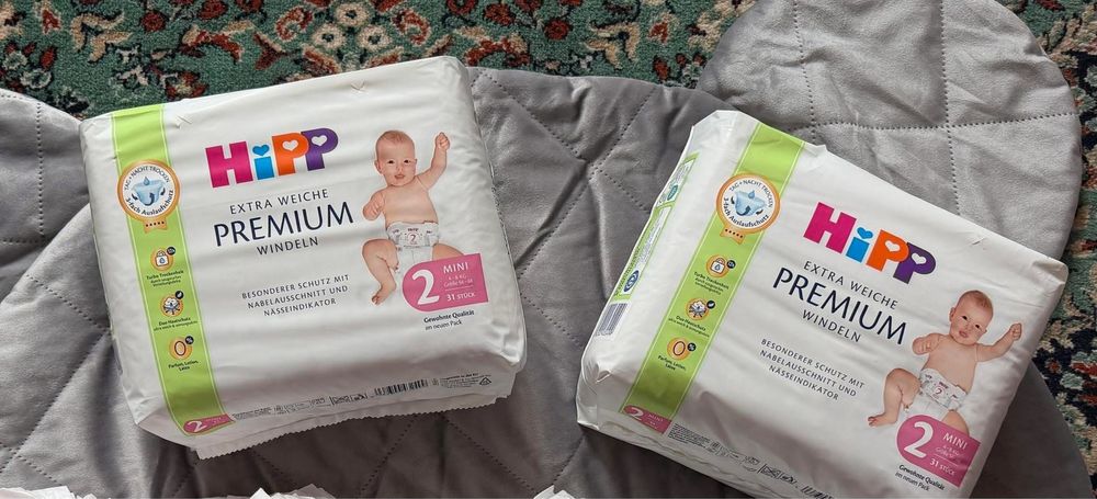 Памперси Hipp 2-ри размер