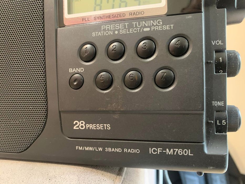 SONY ICF M760L Радио. Работи !