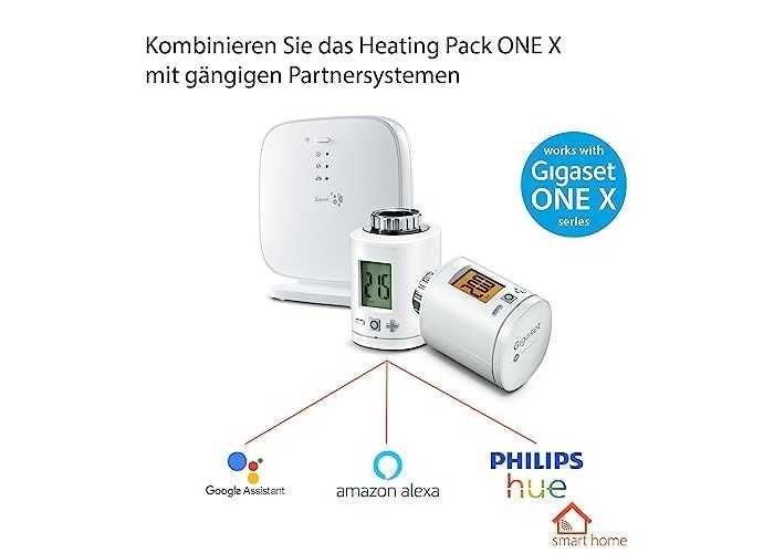 Комплект термостати за управление на отоплението съвместими с Alexa