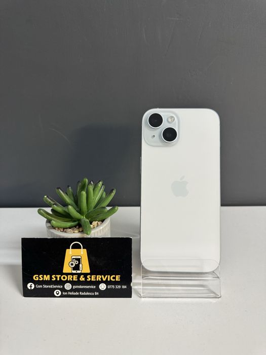 Iphone 15 Blue 256Gb Garantie Gsm Store&Service