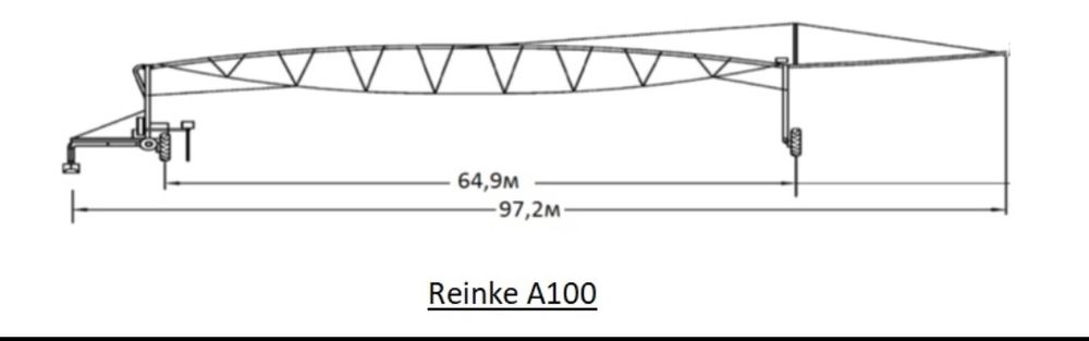 Дождевальная машина Reinke A100