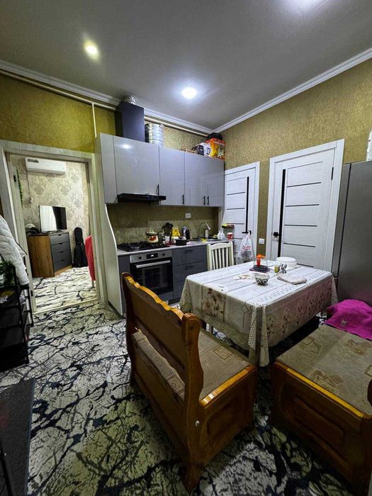 2 комн. коттедж. Махалля М Ашрафи 50м2 Ремонт. Ул. Хотирчи. С мебелью