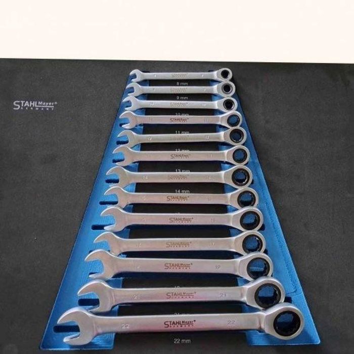 Шкаф с инструменти StahlMayer със 7 чекмеджета – 5 пълни