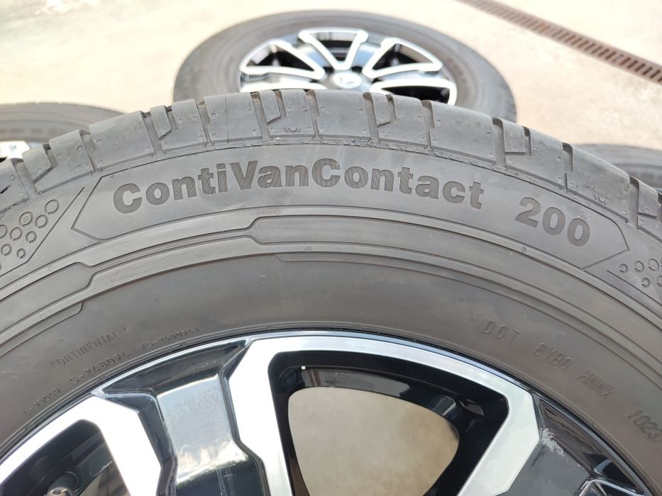 16 5x130 Mercedes Sprinter Vw Crafter лети джанти 6х130 спринтер крафтер 235 /65/16 Continental летни