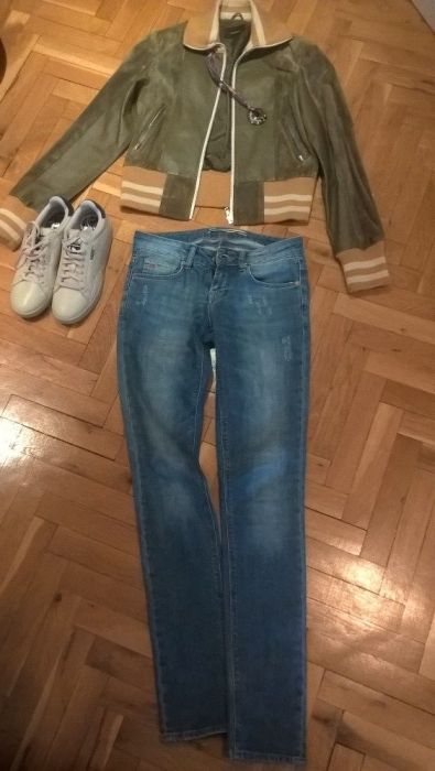 Vero moda естествена кожа и велур