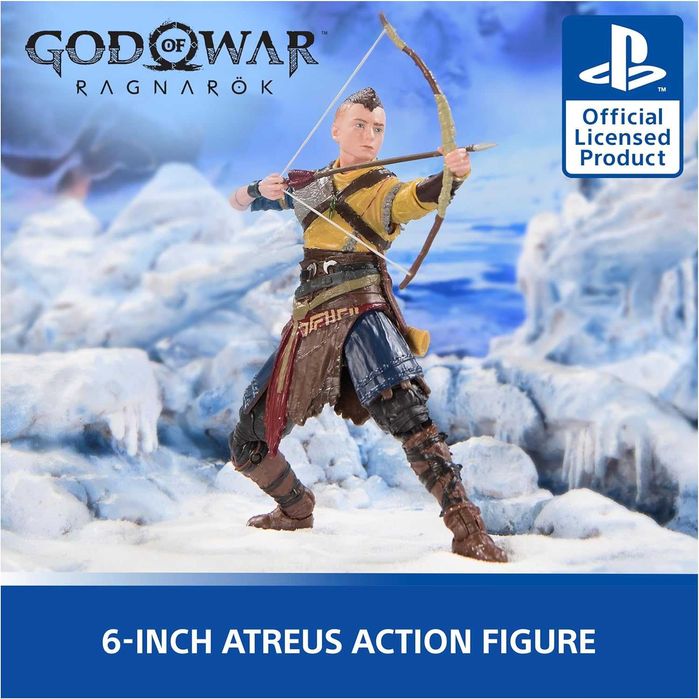 PlayStation God of War Ragnarok Атрей и Horizon Forbidden West Варл