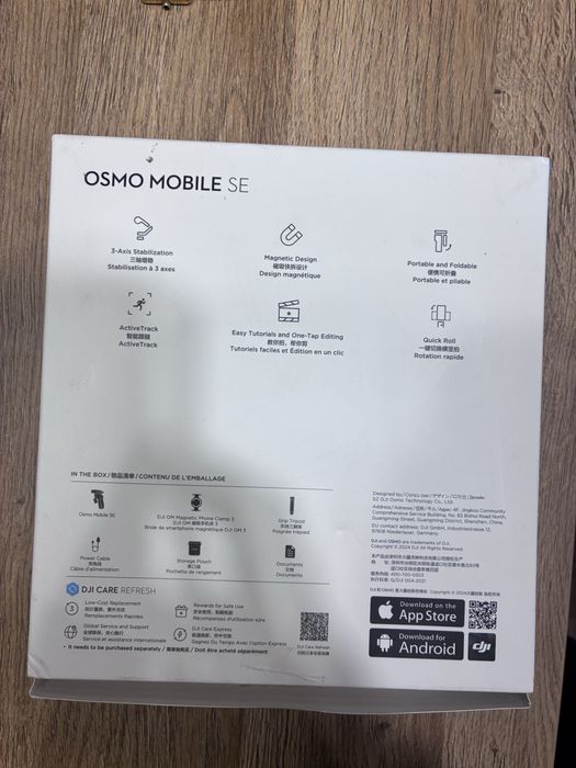 DJI Osmo Mobile SE Gimbal / Стабилизатор за телефон – като нов