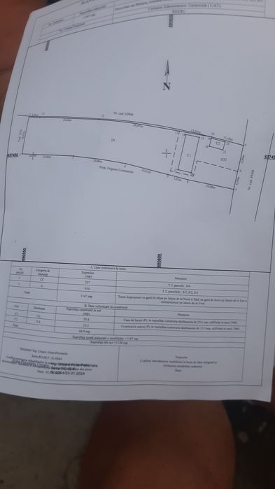 Teren Rediu,(Breazu) la Șosea
