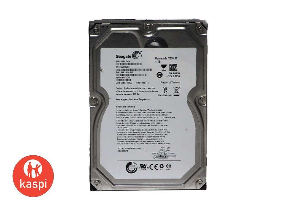 Жесткий диск HDD 1 Tb SATA 3.5 Seagate
