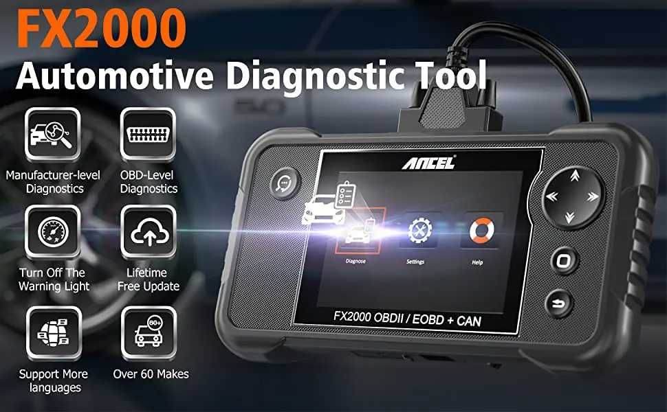 Автодиагностика скенер Ancel fx2000 obd 2