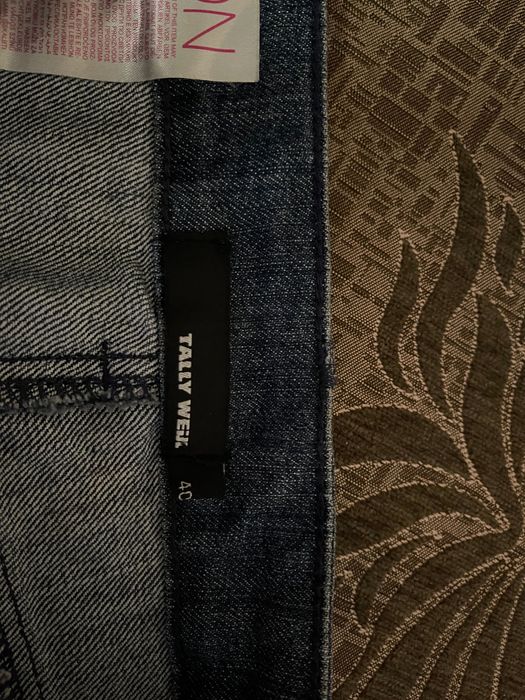 маркови къси дънкови панталонки с панделки топ модел супер хит  С