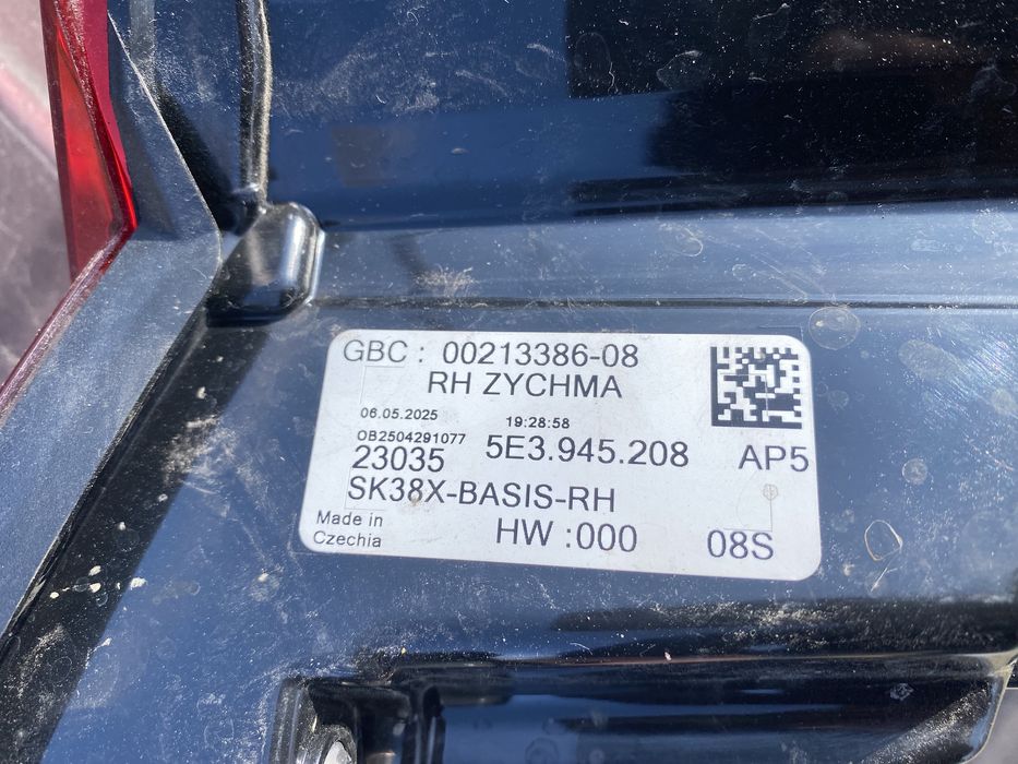 Stop Skoda Octavia 4 2020 - 2024 stop dreapta led aripa