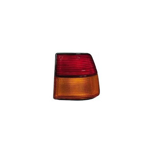 Stop spate lampa Seat Toledo (1l), 1996-03.1999, spate, omologare ECE, exterior, rosu-fumuriu, fara suport bec, 1L0945111F, stanga