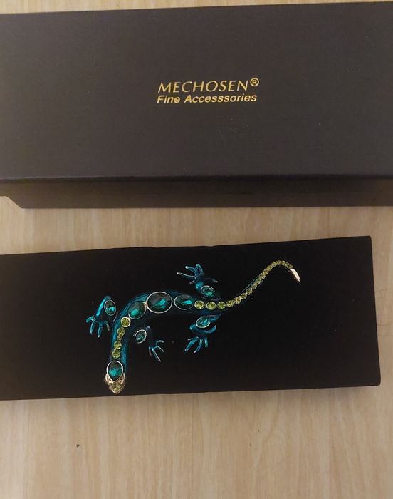 Брошь - кулон саломандра