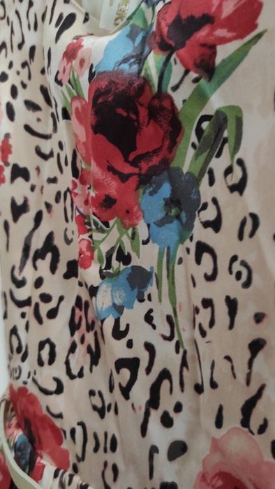 Rochita eleganta de party, 7-8 ani,  motive floral