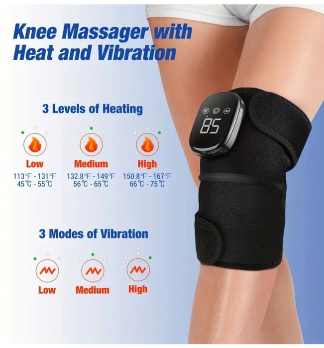 Массажер для коленей и плеч с подогревом