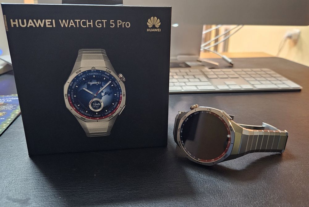 HUAWEI WATCH GT 5 PRO, като нов!!!