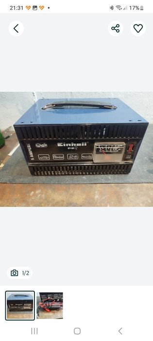 Redresor/incarcator auto Einhell 12 volti