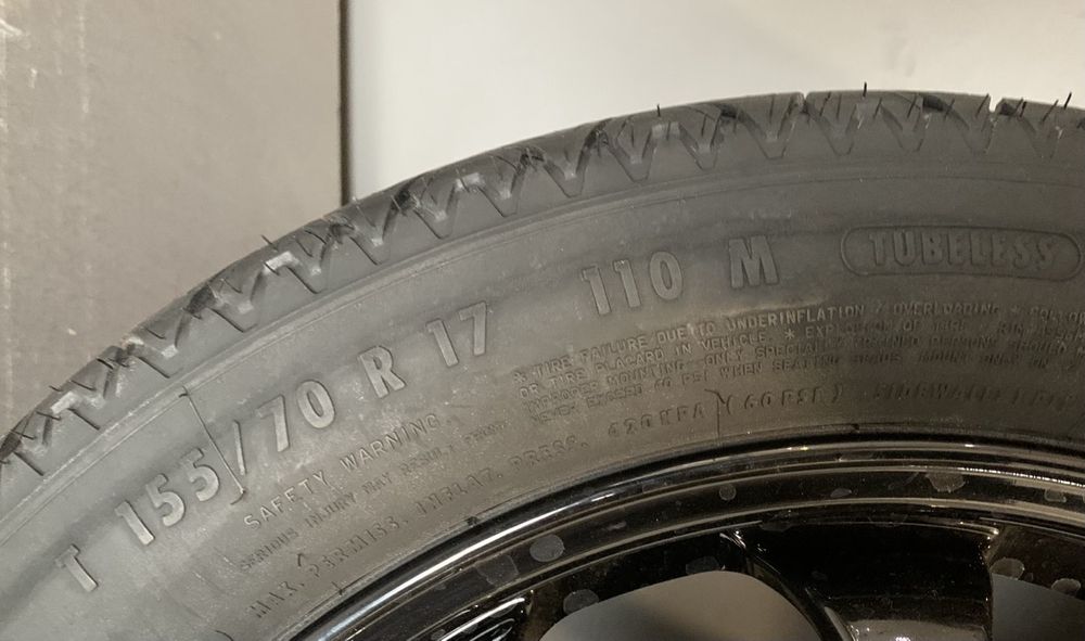 Резервна гума за Mercedes E- class 17цола