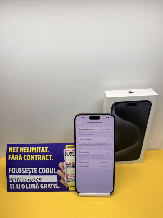 Iphone 15 pro max 256 gb