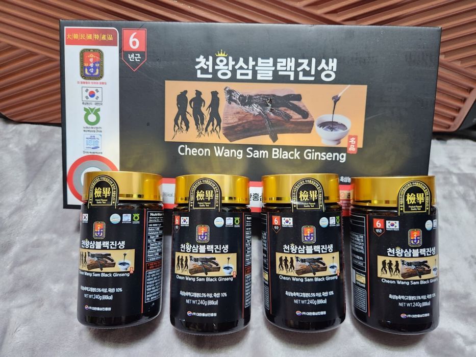 Koreya jenshen mahsulotlari