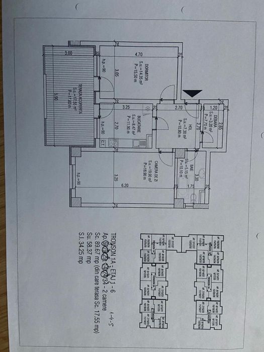 Apartament zona rezidentiala