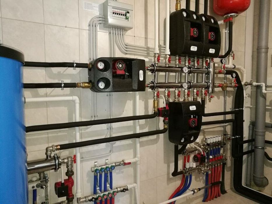 Ремонт отопления Профилактика котельной. Сантехник. Промывка отопления