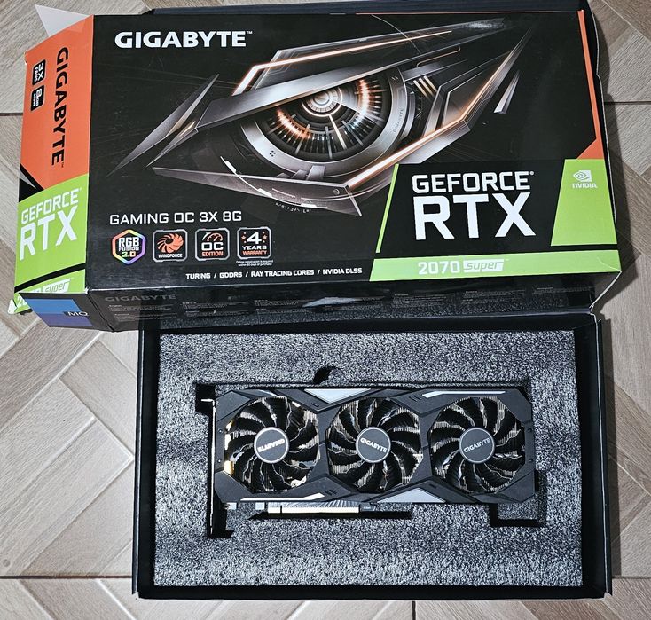 Placa video/GPU Gigabyte RTX 2070 Super