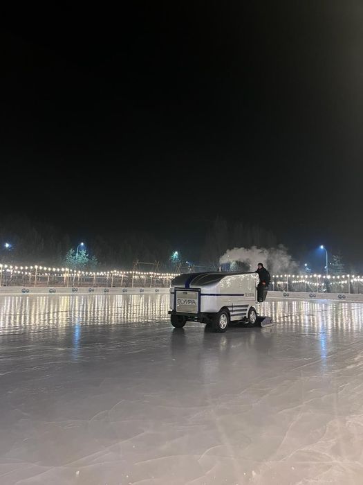 Создание открытых ледовых катков