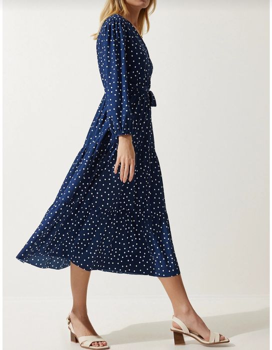 Rochie midi cu buline