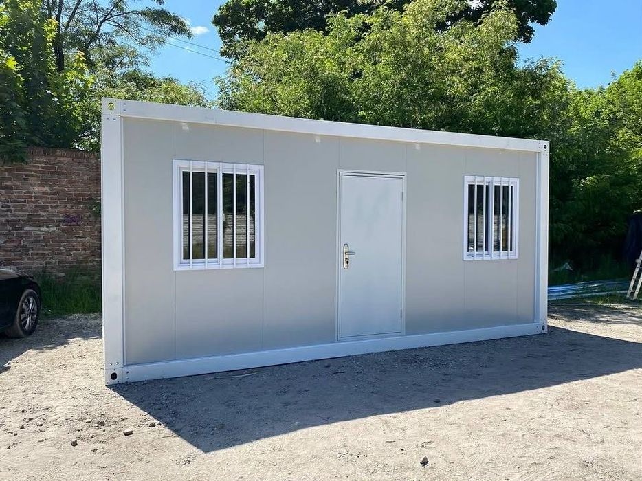 Офис контейнер Павилион Склад Сглобяем фургон Наличности