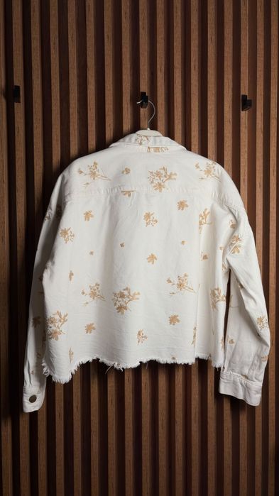 Jachetă denim ușoară Zara