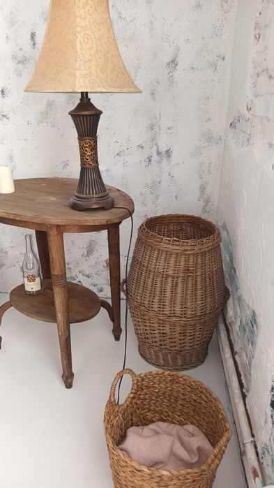 Vand set mobilier vechi masa scaun elemente decor pentru sedinta foto