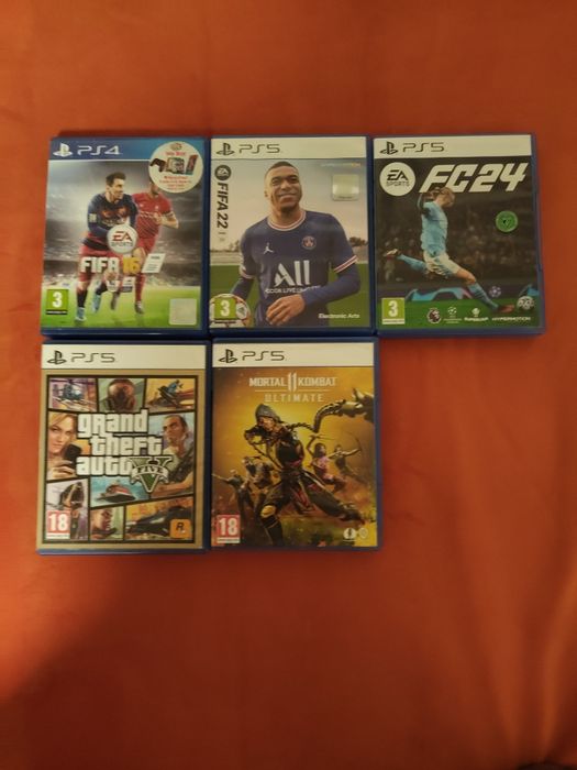 Vand jocuri PS4 / PS5 – stare foarte buna 

Vand mai multe jocuri