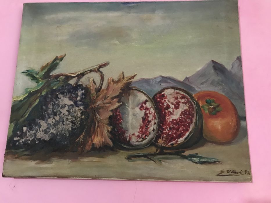 vand tablou vheci facut manual pictat pe panza