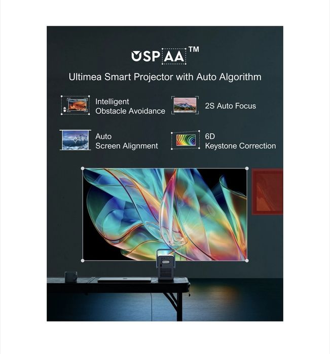 Proiector Beamer Ultimea Poseidon E40, Android TV 11.0