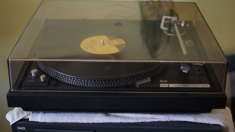 Pick-up Dual CS 604 direct drive semiautomatic complet revizuit TOP