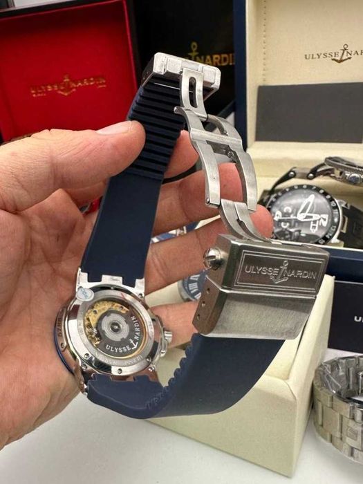 ulysse nardin dualtime сребърн / златно